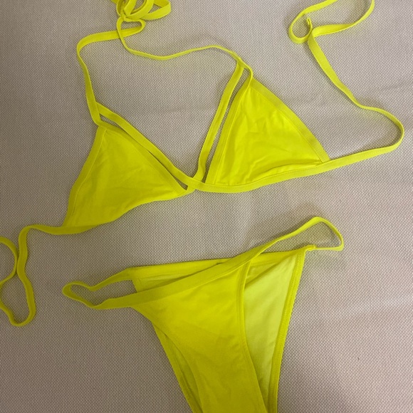 Bikini -Neon yellow - Picture 3 of 3